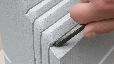 Illustration chiseled