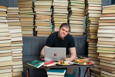 Illustration discontented