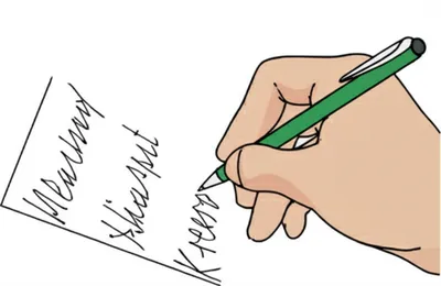 Illustration backhanded - Image 1