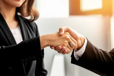 Illustration handshake