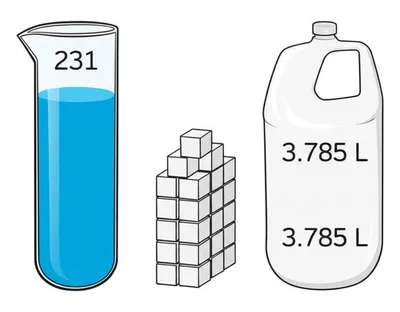 Illustration gallons - Image 1