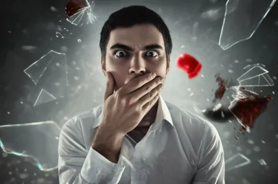 Illustration shocking