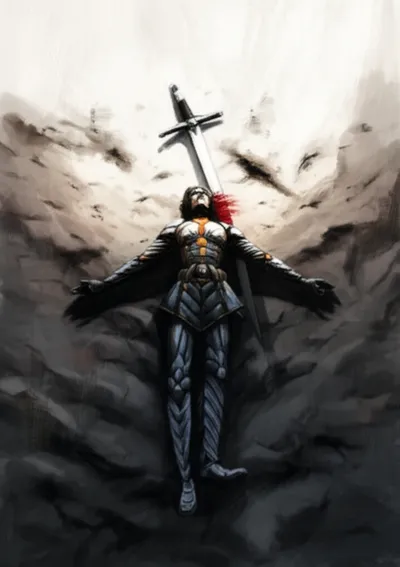 Illustration fallen - Image 1