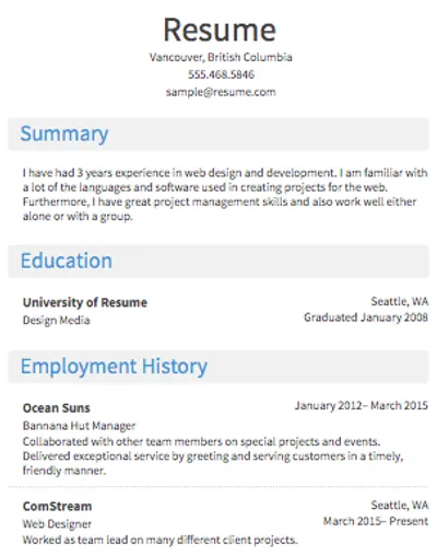 Illustration resume - Image 2