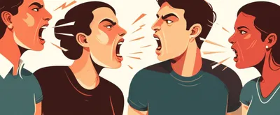 Illustration vociferously