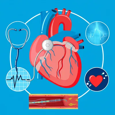 Illustration cardiology