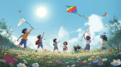 Illustration childhood - Image 1