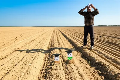 Illustration ploughing - Image 1