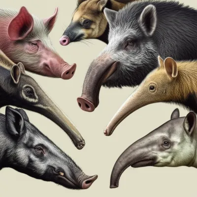 Illustration snouts