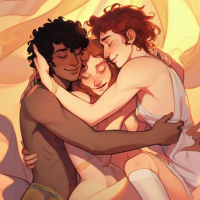 Illustration threesome - Image 1