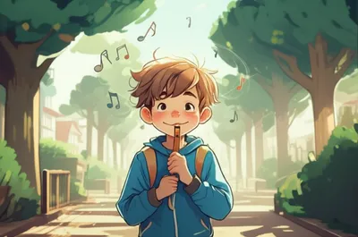 Illustration whistler