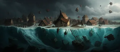 Illustration deluge - Image 1