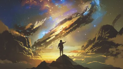 Illustration transcending