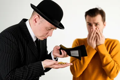 Illustration swindler