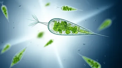 Illustration phototaxis