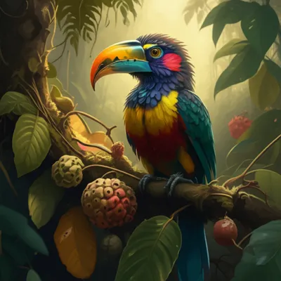 Illustration parrot