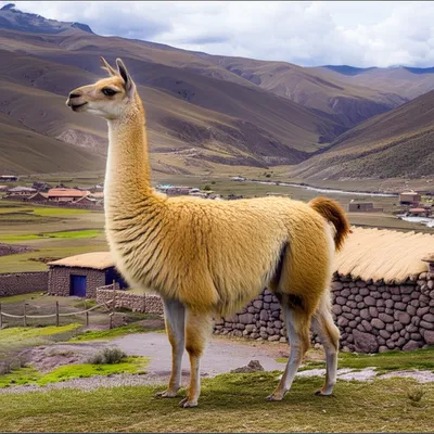 Illustration lamas - Image 1