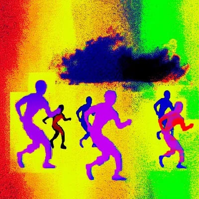 Illustration joggers - Image 1