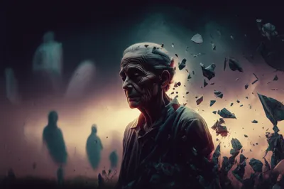 Illustration sundown - Image 1