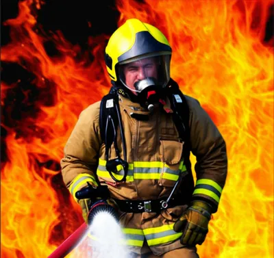 Illustration firemen