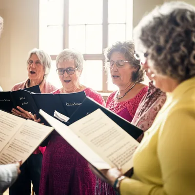 Illustration singing - Image 1