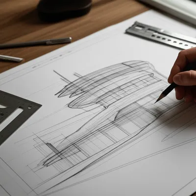 Illustration draughted - Image 1