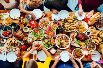 Illustration feasted