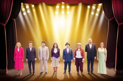 Illustration curtains - Image 1