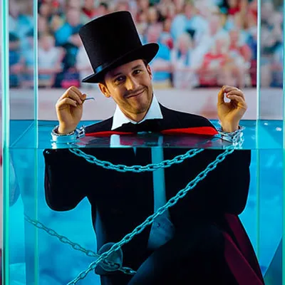 Illustration escapologist