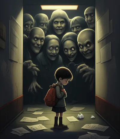 Illustration bullying - Image 1