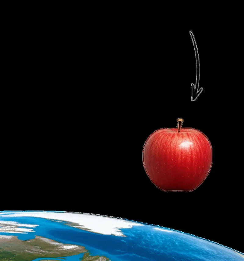 Ilustración visual de la palabra "up" - Arriba