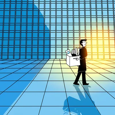 Illustration resigned - Image 1