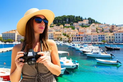 Illustration tourist