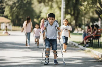 Illustration poliomyelitis