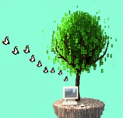 Illustration migrating - Image 1