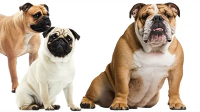 Illustration bulldogs