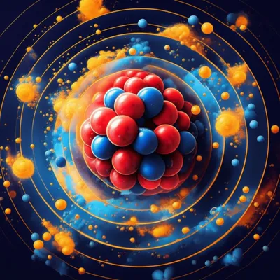 Illustration subatomic