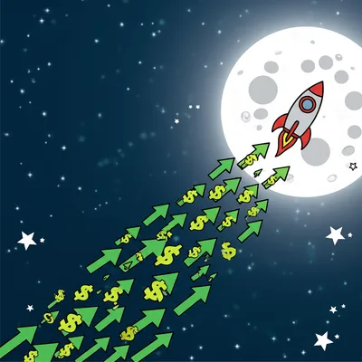 Illustration mooning - Image 1