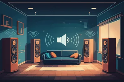 Illustration quadraphonic