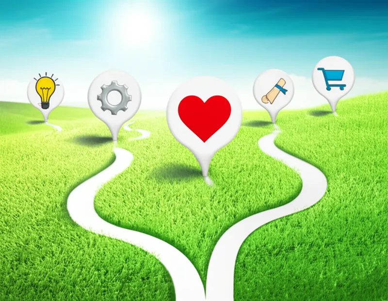 Illustration visuelle du mot « options » - Choix, options