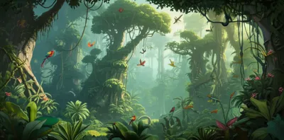 Illustration jungles - Image 1