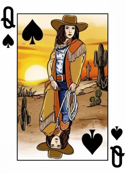Illustration cowgirls - Image 1