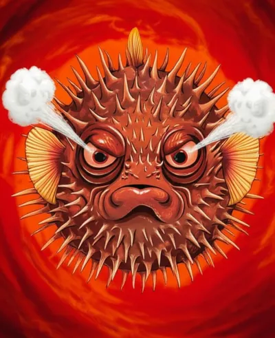 Illustration huffing - Image 1