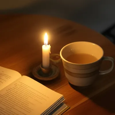 Illustration candlelight