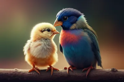 Illustration pecking - Image 1