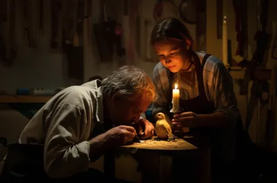 Illustration candleholder - Image 1