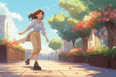 Illustration breezed - Image 1