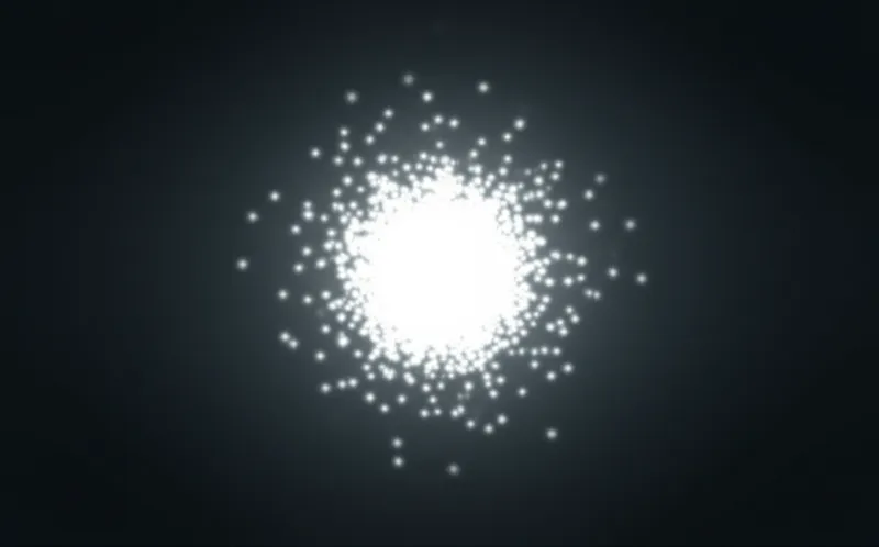 单词"collected"的视觉插图 - 收集，聚集。
