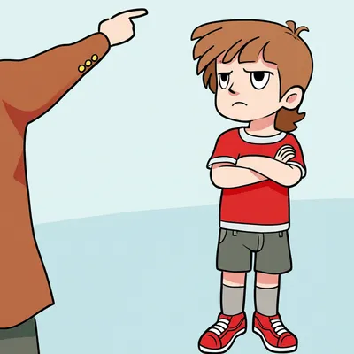 Illustration disobeying