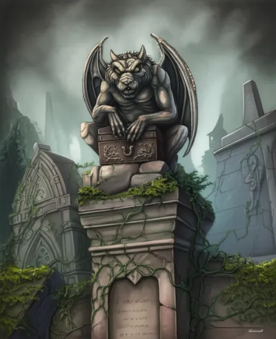 Illustration tombs - Image 1